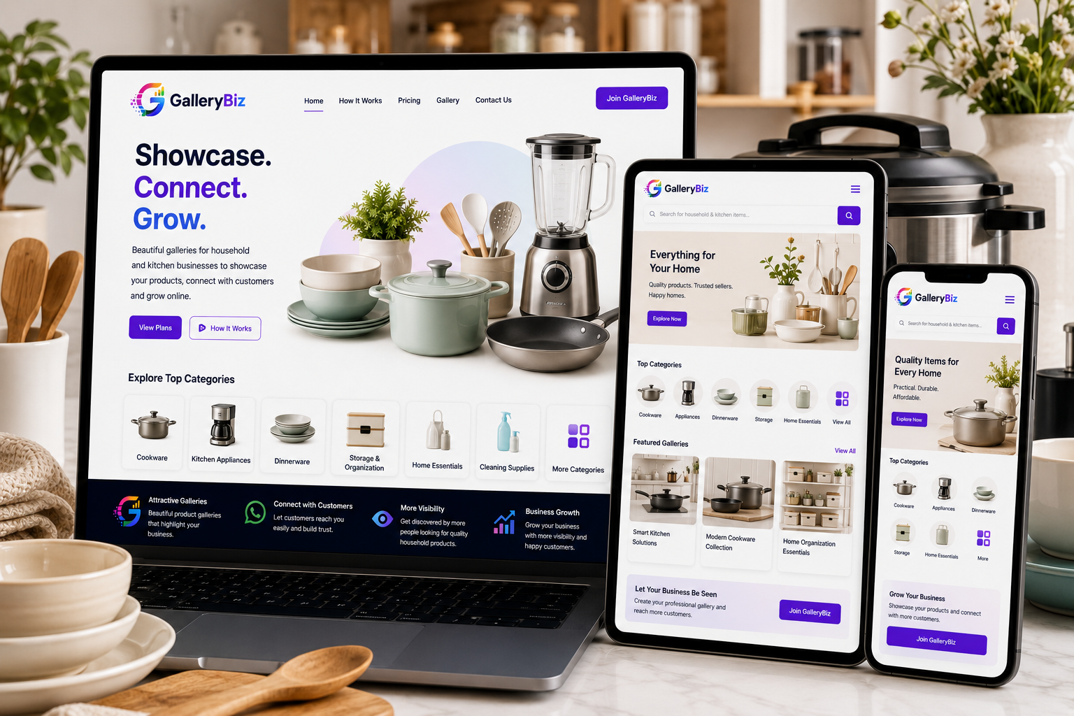 household and kitchen items